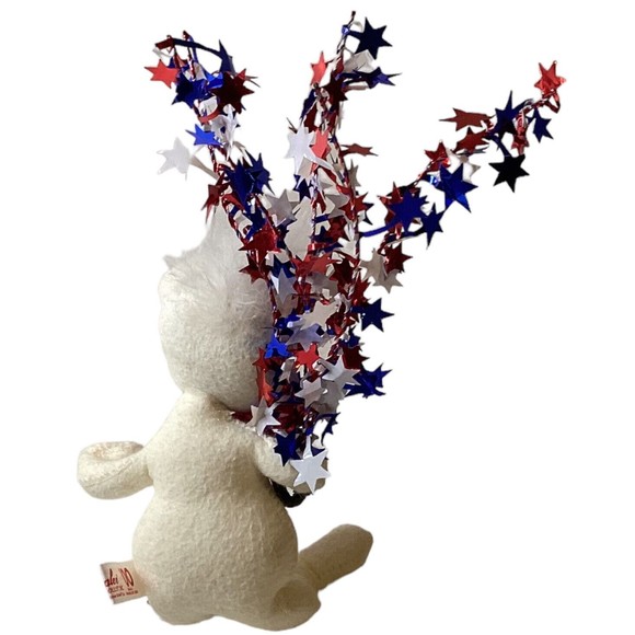 Annalee 8” Patriotic Fourth Of July Bear Stars 2000 - Picture 4 of 6